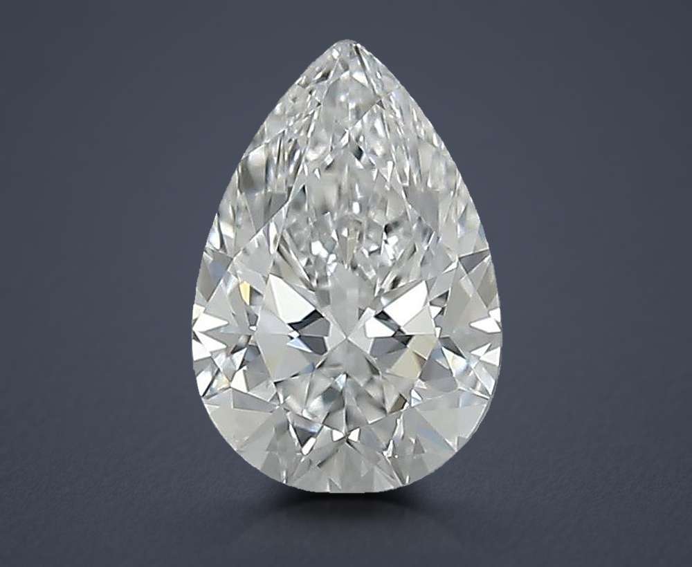 0.60 Carat Pear Natural Diamond