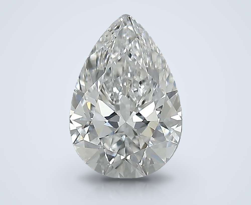 0.60 Carat Pear Natural Diamond