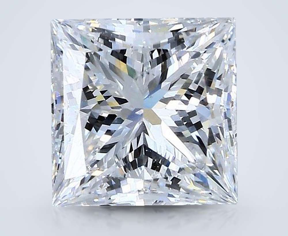 3.51 Carat Princess Natural Diamond