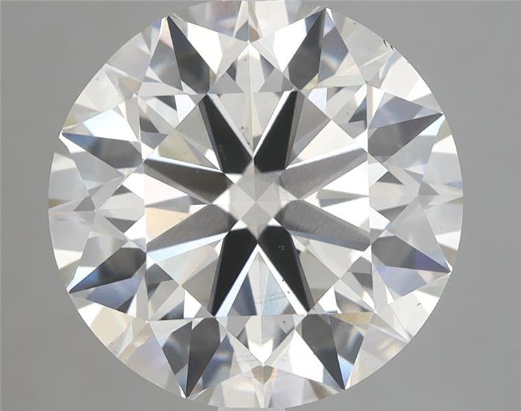 5.52ct H VS2 Excellent Cut Round Lab Grown Diamond