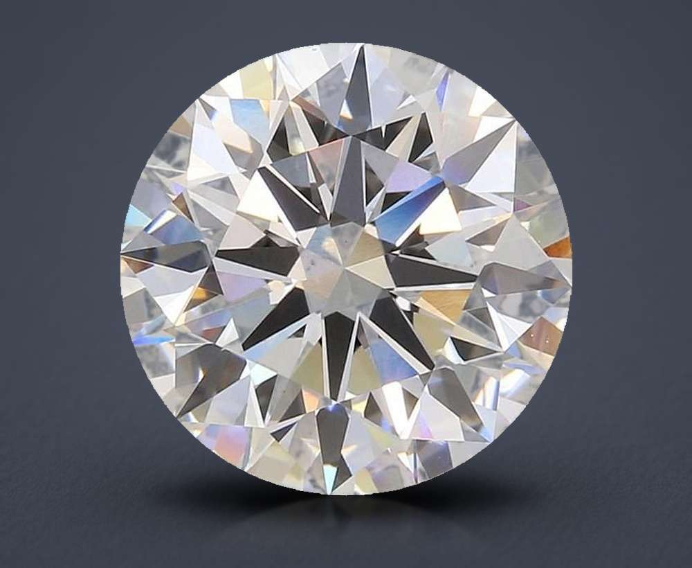 5.78 Carat Round Lab Diamond