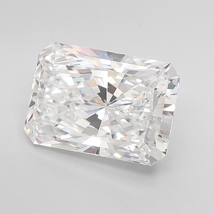3.51ct D VS2 Rare Carat Ideal Cut Radiant Lab Grown Diamond