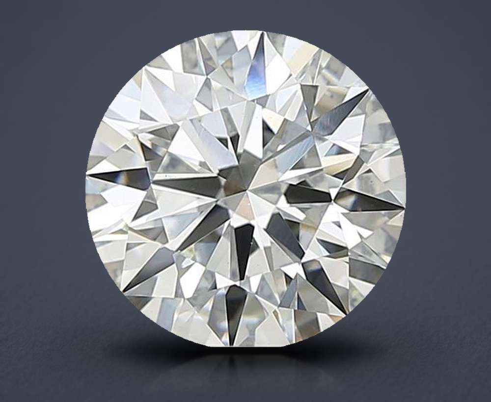 3.09 Carat Round Lab Diamond