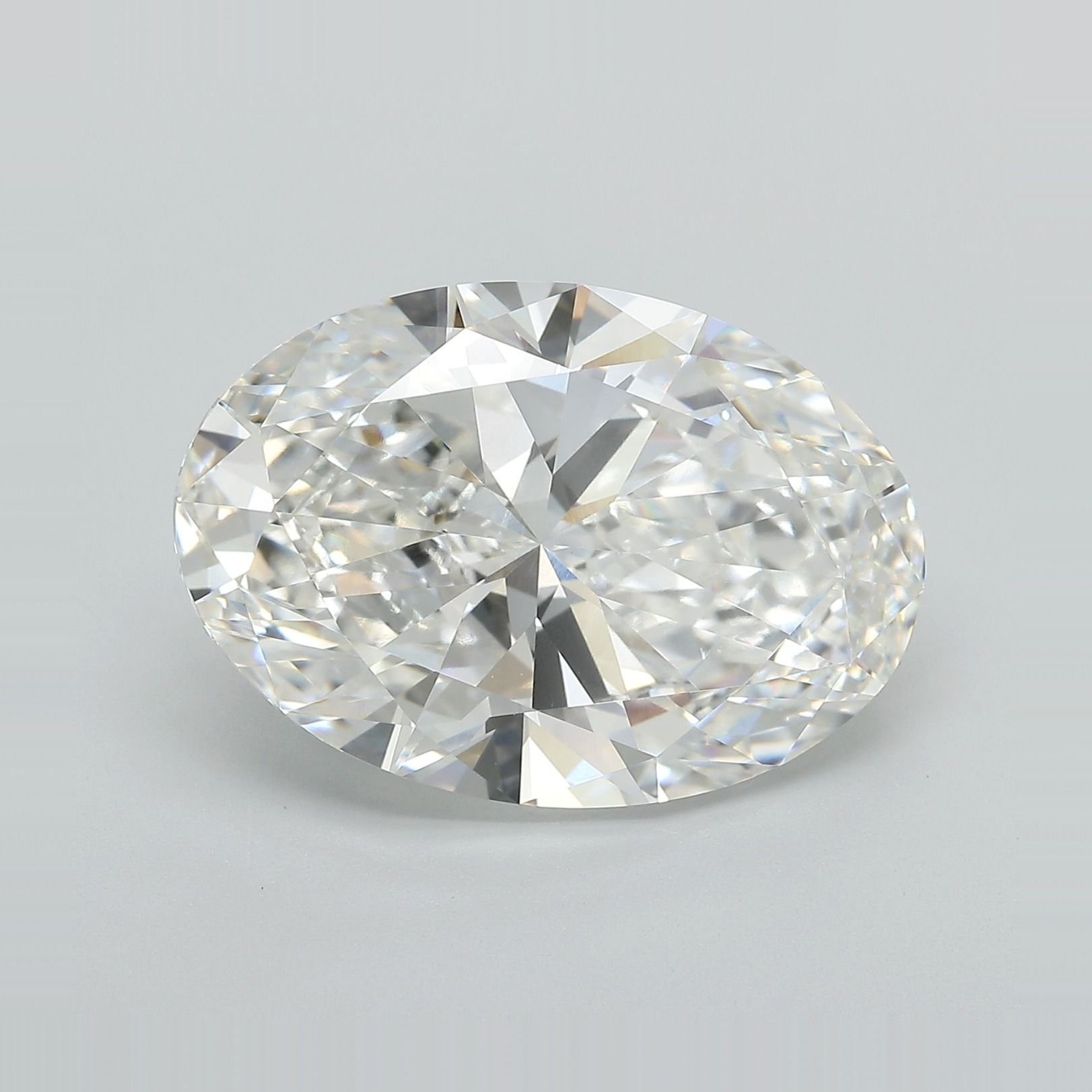 11.02ct F VVS2 Very Good Cut Oval Lab Grown Diamond