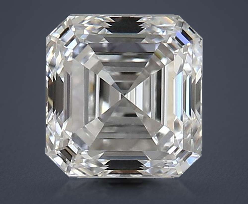 0.60 Carat Asscher Natural Diamond