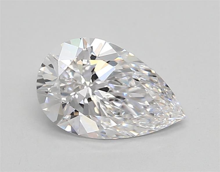 0.98ct D VVS1 Rare Carat Ideal Cut Pear Lab Grown Diamond