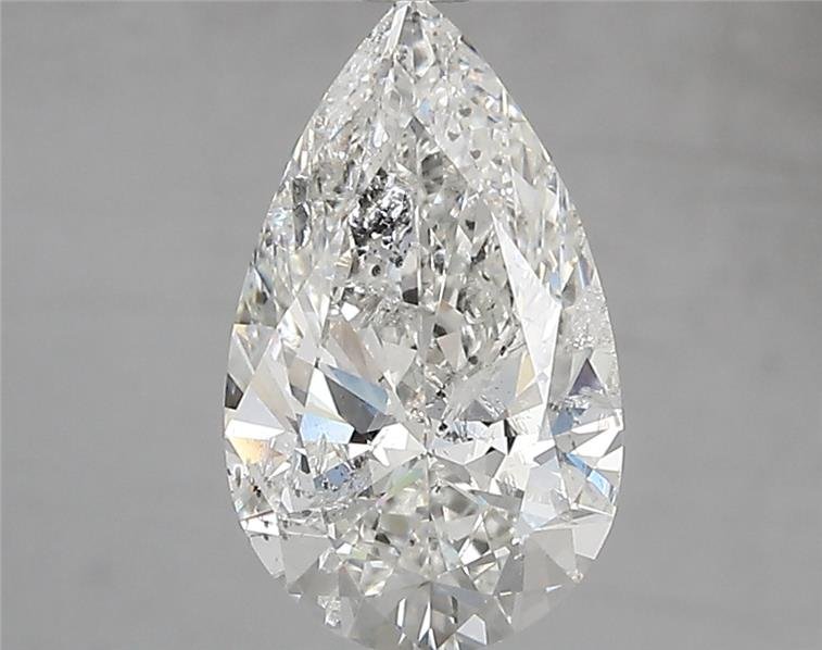 2.17ct H SI2 Rare Carat Ideal Cut Pear Diamond
