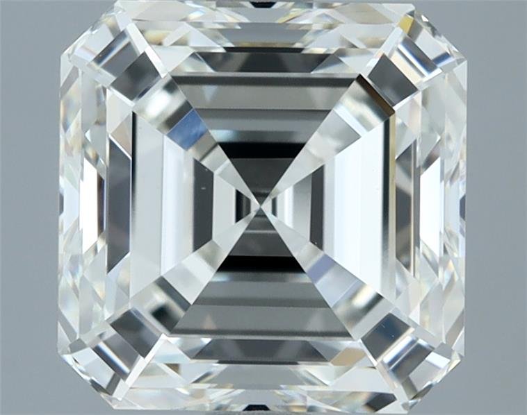 3.02ct J VS1 Rare Carat Ideal Cut Asscher Diamond
