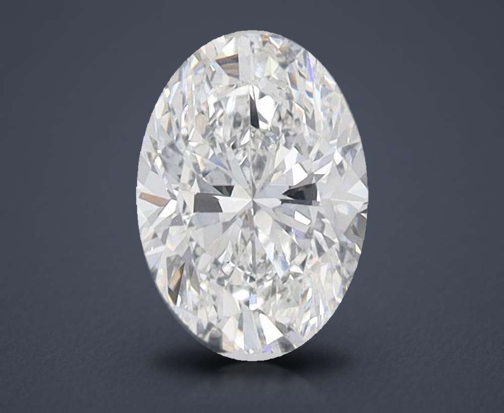 0.79 Carat Oval Lab Diamond