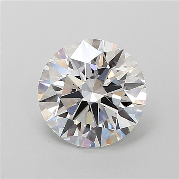 2.08ct E VS2 Rare Carat Ideal Cut Round Lab Grown Diamond