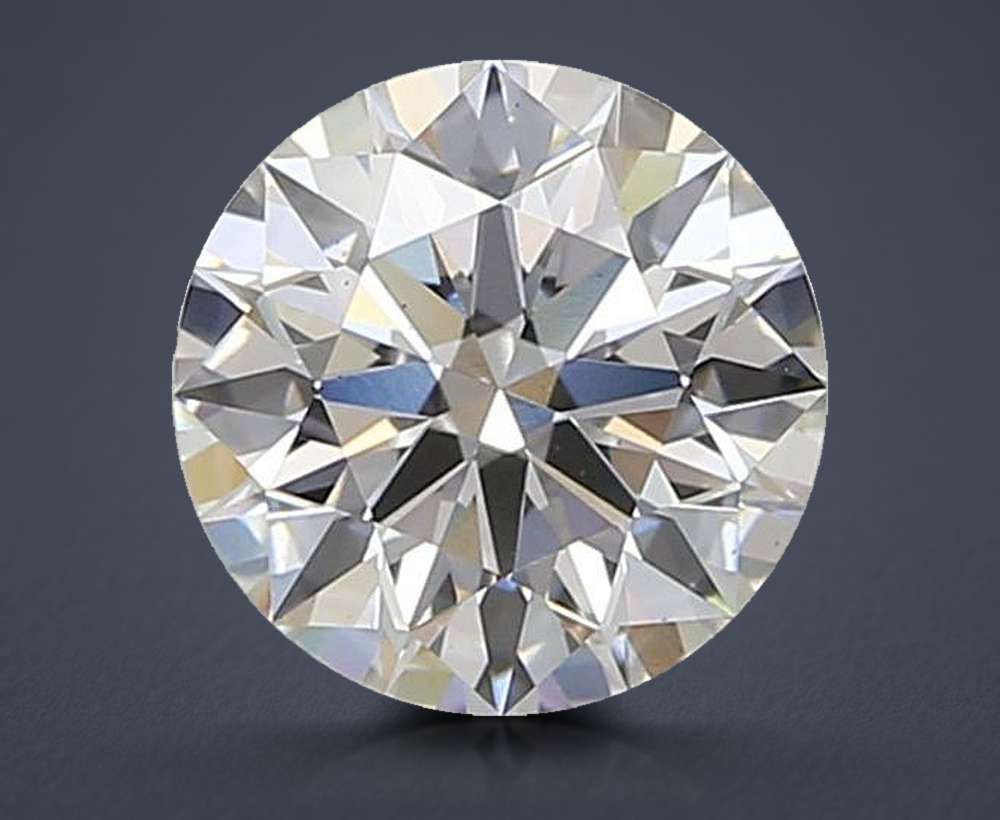 3.09 Carat Round Lab Diamond