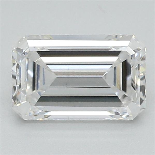 0.73ct D VS1 Rare Carat Ideal Cut Emerald Lab Grown Diamond