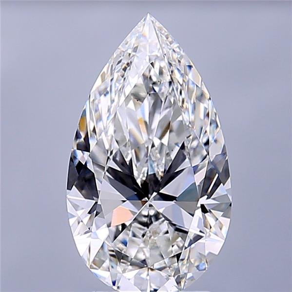 2.61 Carat Pear Lab Diamond