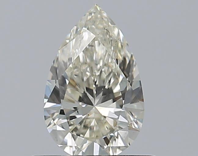 0.59ct K SI1 Rare Carat Ideal Cut Pear Diamond