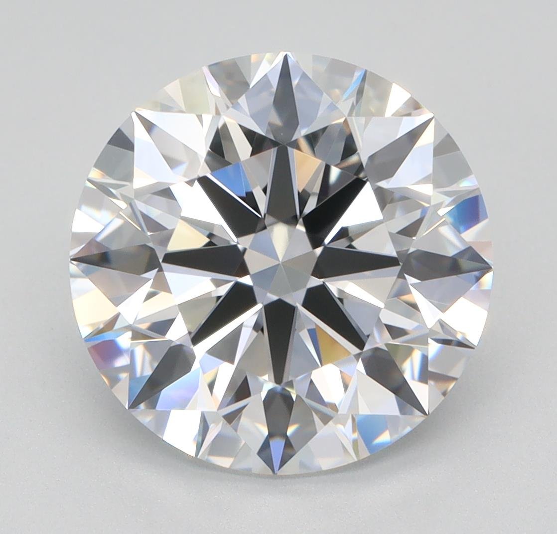 3.61ct E VVS1 Rare Carat Ideal Cut Round Lab Grown Diamond