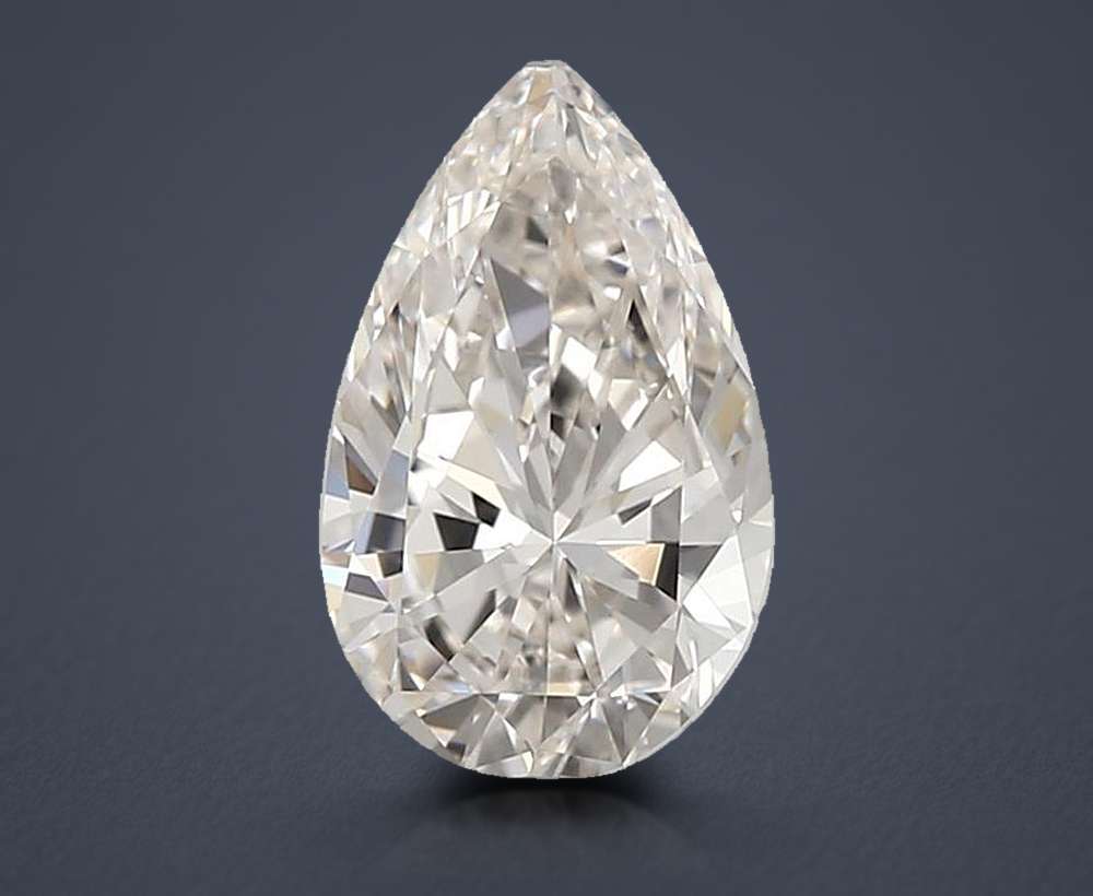 0.50 Carat Pear Natural Diamond