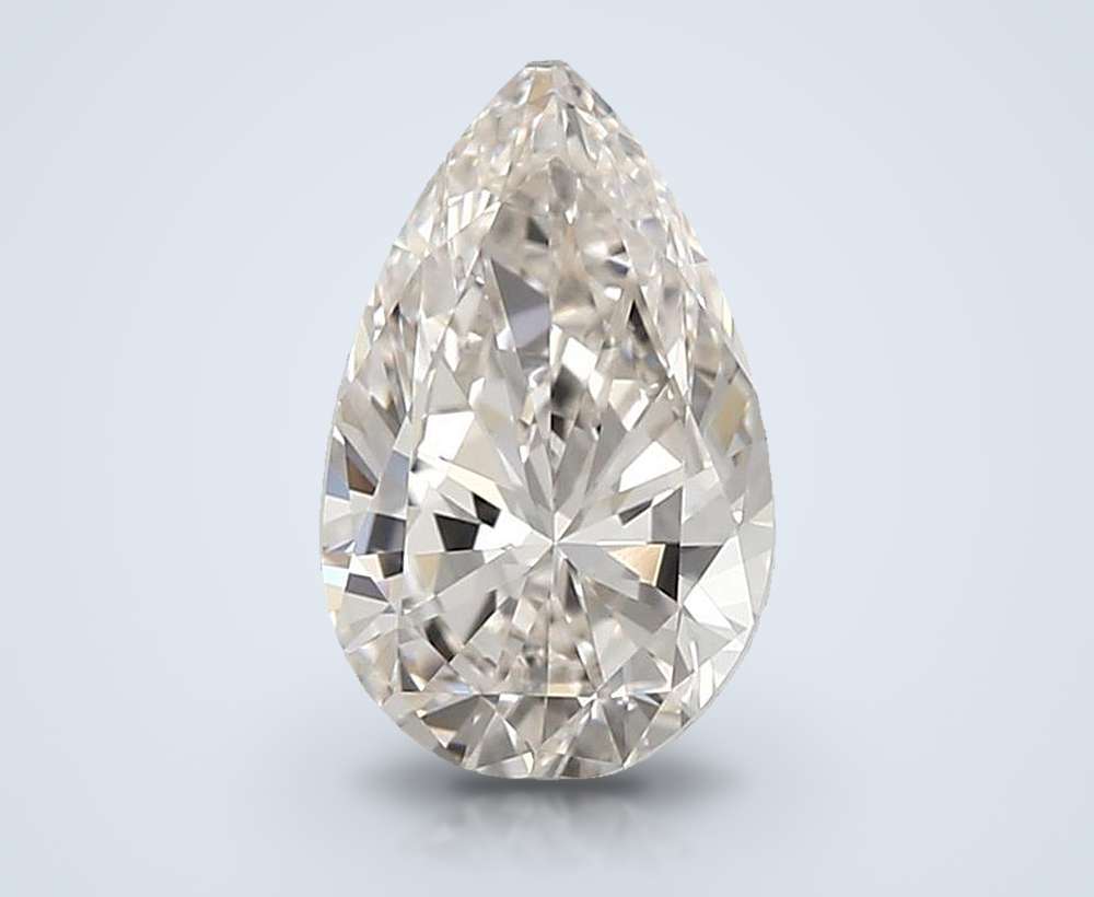 0.50 Carat Pear Natural Diamond