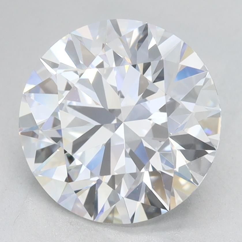 2.22ct D VVS1 Rare Carat Ideal Cut Round Lab Grown Diamond