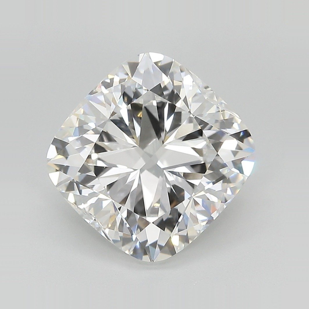 5.35ct E VVS2 Rare Carat Ideal Cut Cushion Lab Grown Diamond