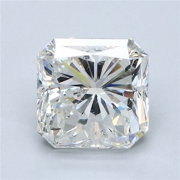 5.02ct J SI2 Very Good Cut Radiant Diamond