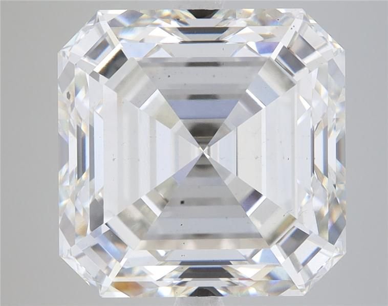 8.78ct G VS2 Excellent Cut Asscher Lab Grown Diamond