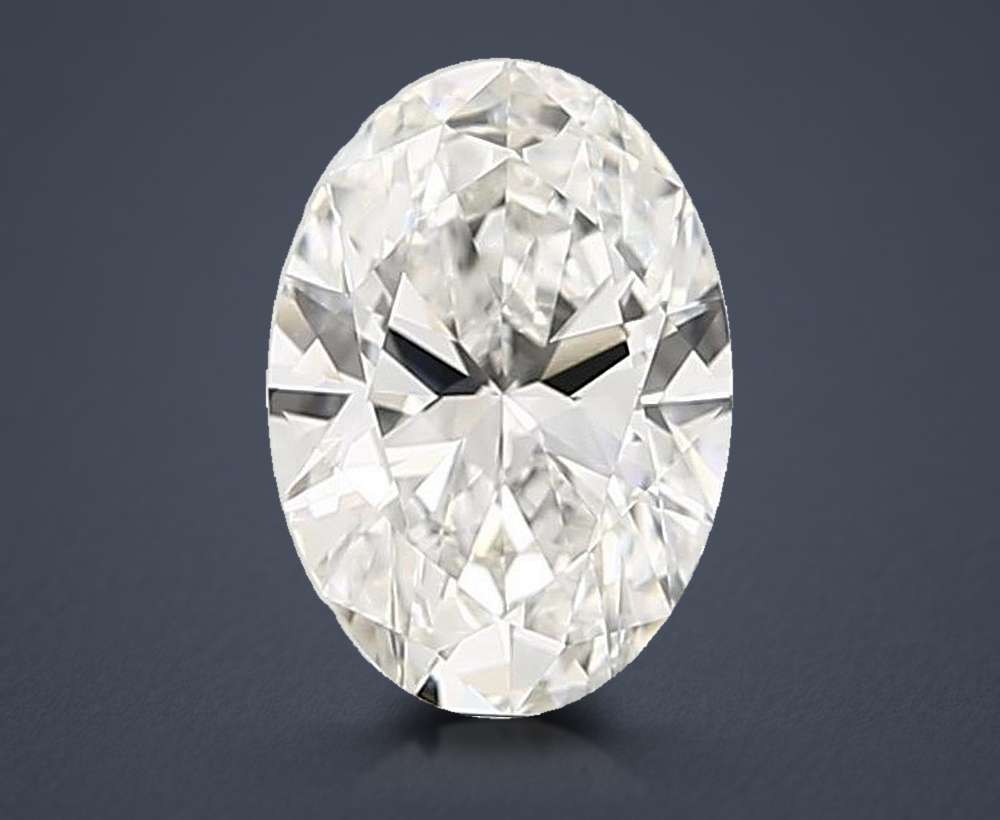 1.34 Carat Oval Lab Diamond