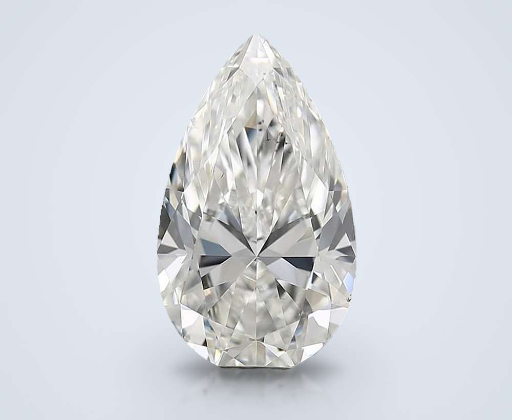 2.50 Carat Pear Natural Diamond