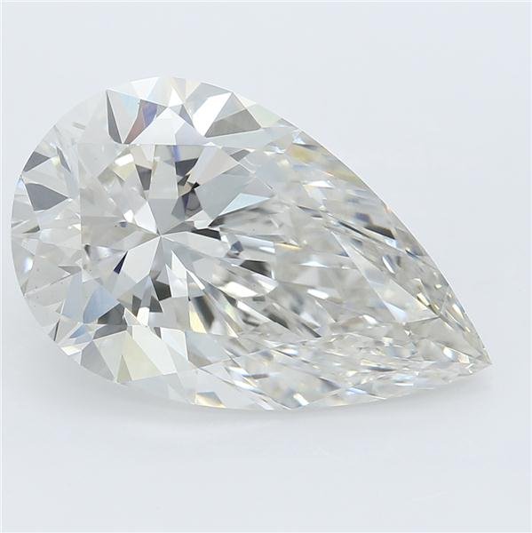 3.22ct G VVS2 Rare Carat Ideal Cut Pear Lab Grown Diamond