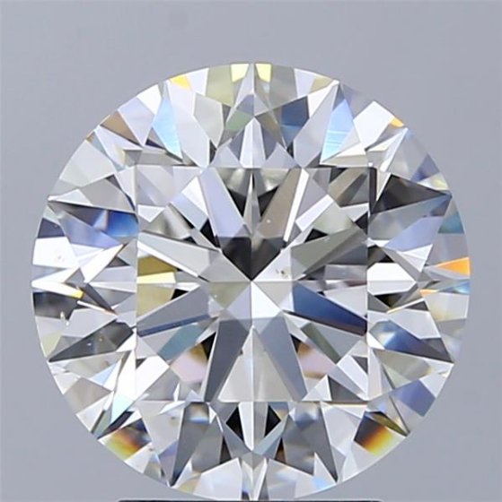 3.50ct G VS2 Rare Carat Ideal Cut Round Diamond