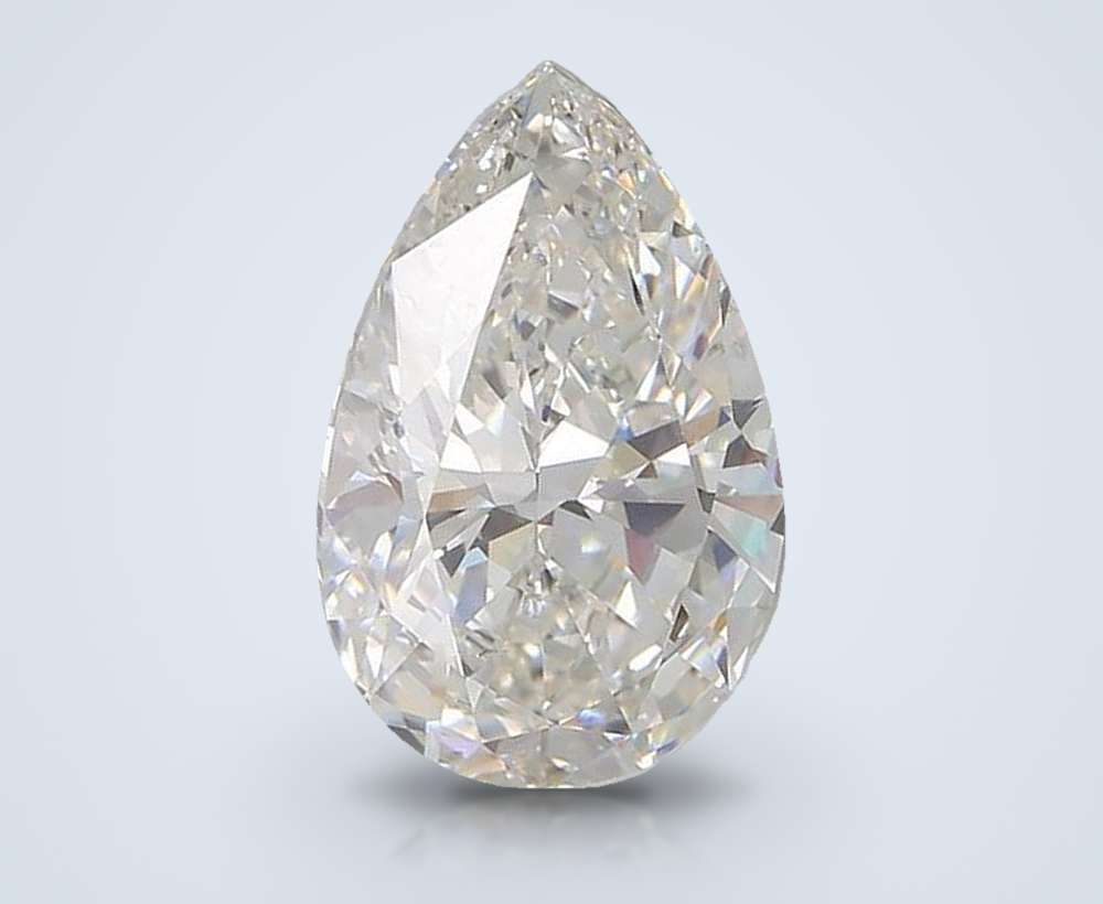 5.07 Carat Pear Natural Diamond