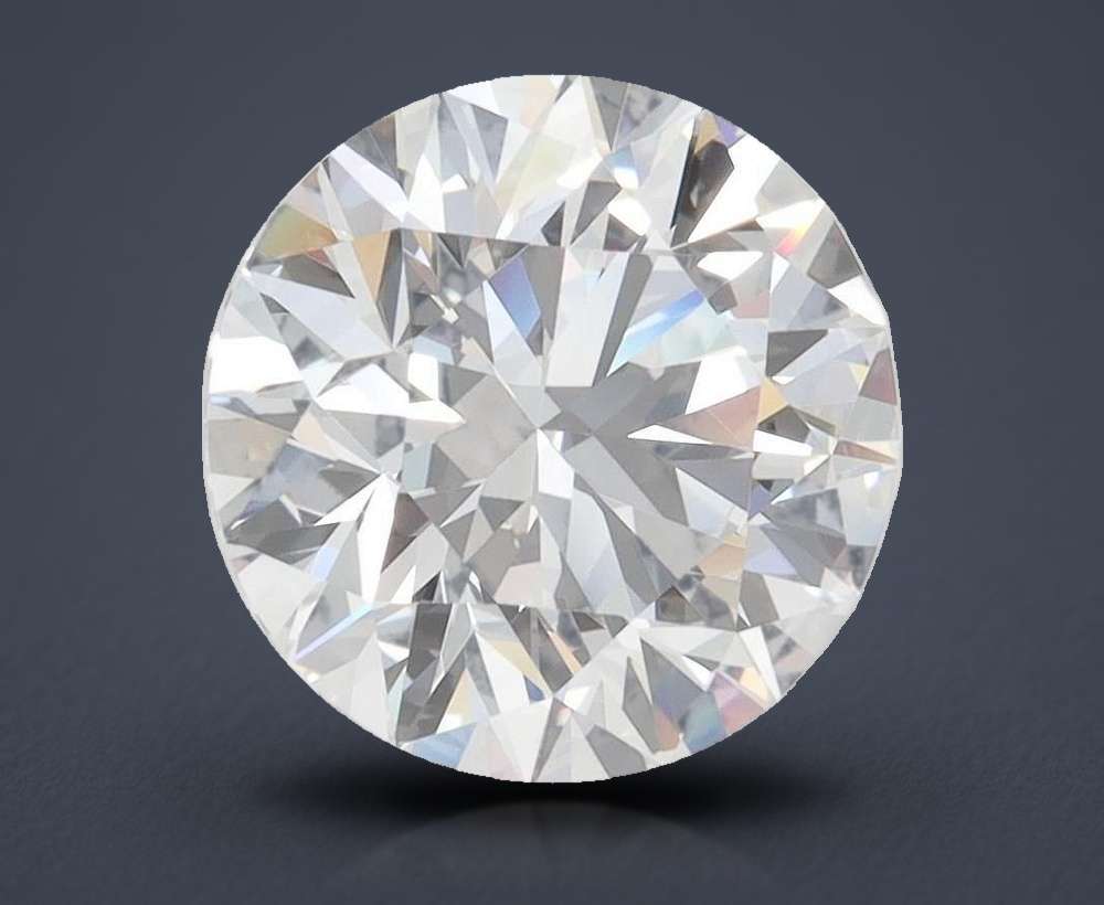 3.37 Carat Round Lab Diamond