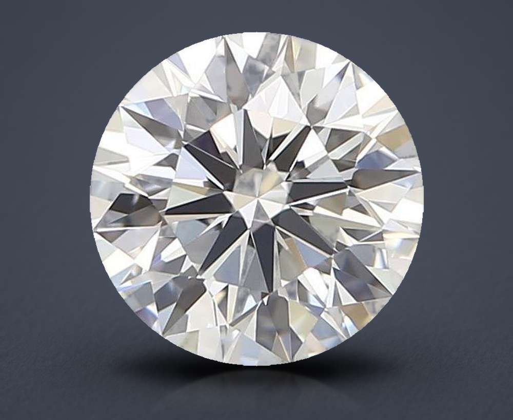 0.71 Carat Round Natural Diamond