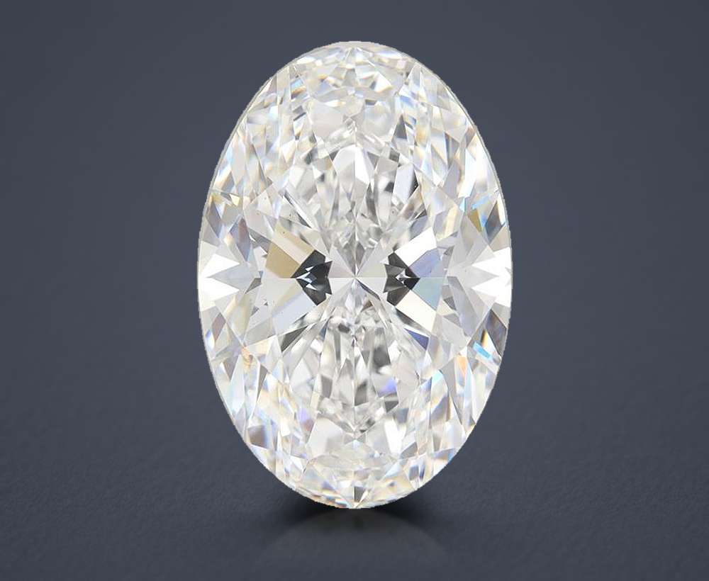 9.58 Carat Oval Lab Diamond