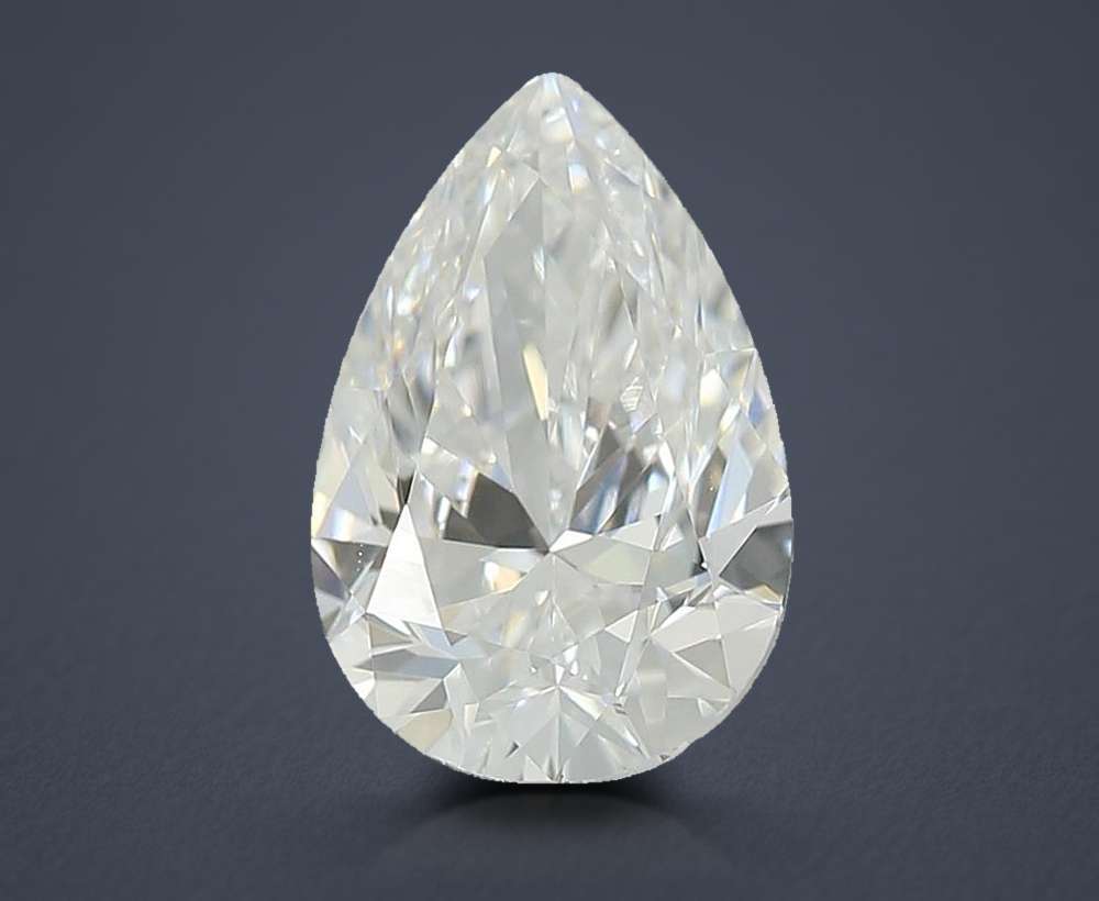 1.00 Carat Pear Lab Diamond
