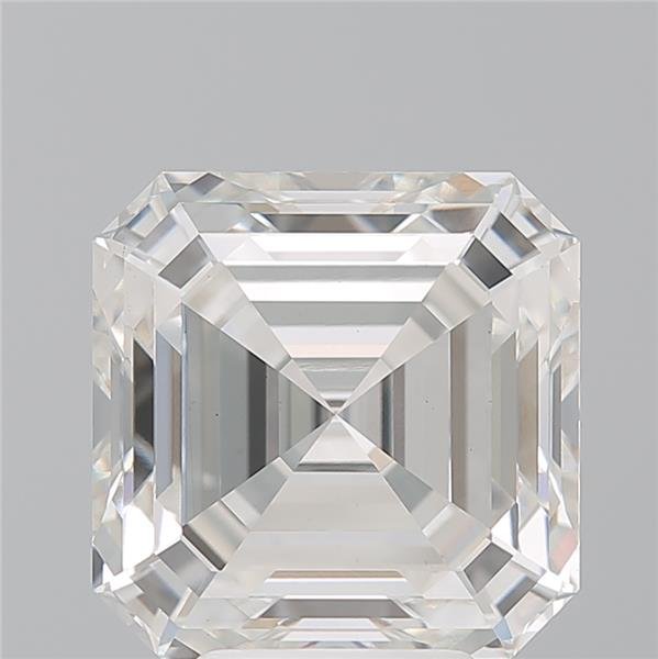 6.12ct H VS1 Rare Carat Ideal Cut Asscher Lab Grown Diamond