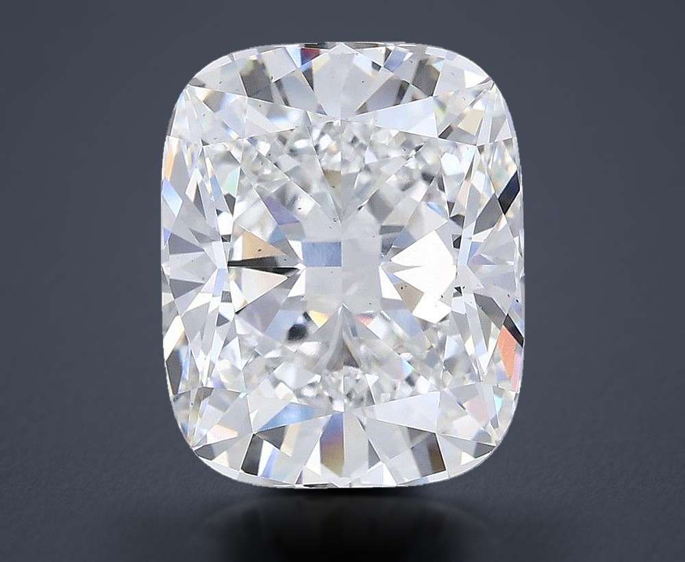 6.09 Carat Cushion Lab Diamond