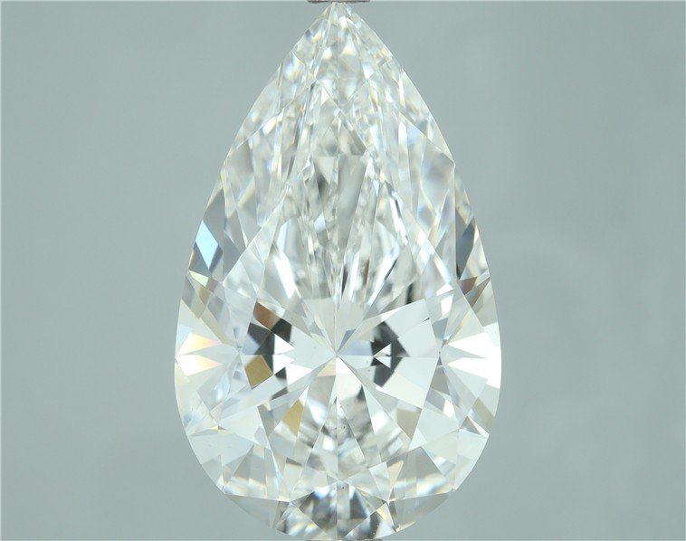 5.64 Carat Pear Lab Diamond