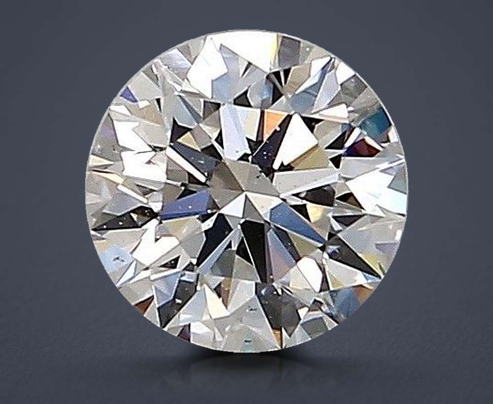 0.80 Carat Round Natural Diamond