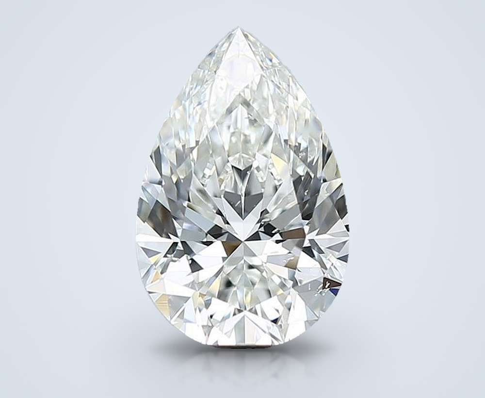 2.01 Carat Pear Natural Diamond