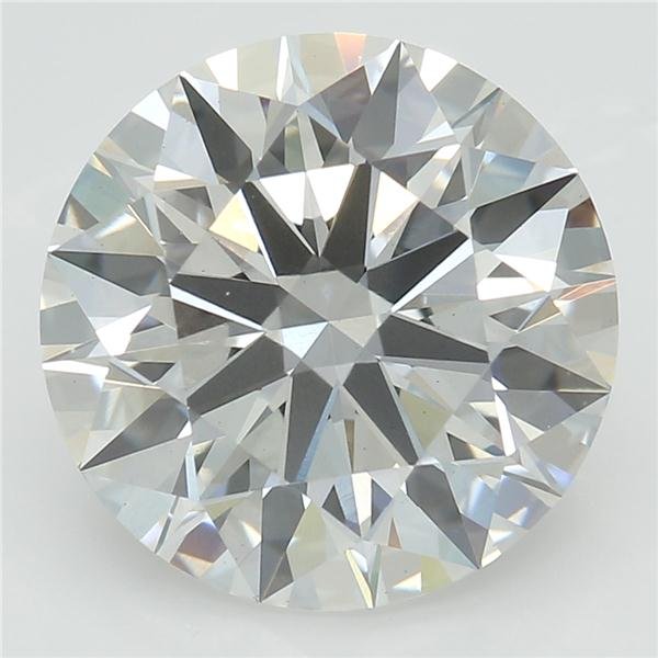 2.74ct G VVS2 Rare Carat Ideal Cut Round Lab Grown Diamond