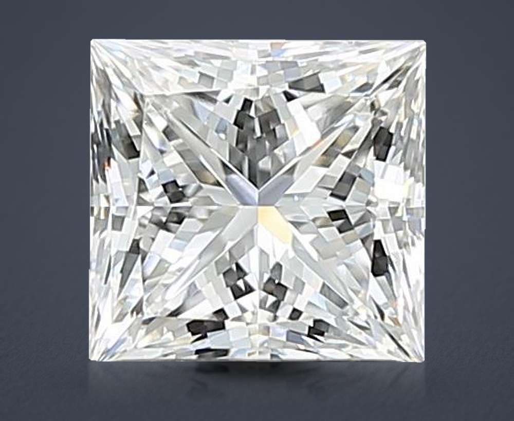 1.60 Carat Princess Lab Diamond