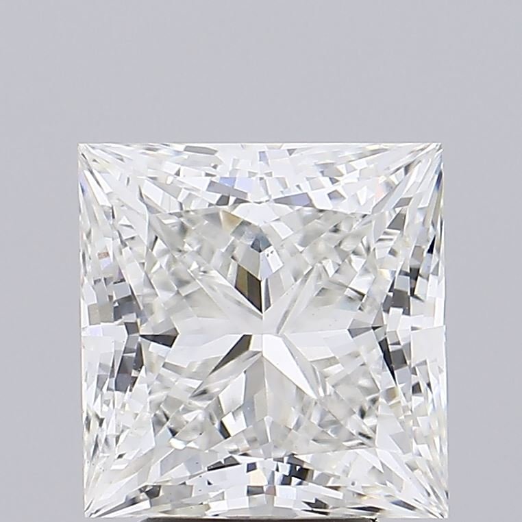 5.07ct G VS1 Rare Carat Ideal Cut Princess Lab Grown Diamond