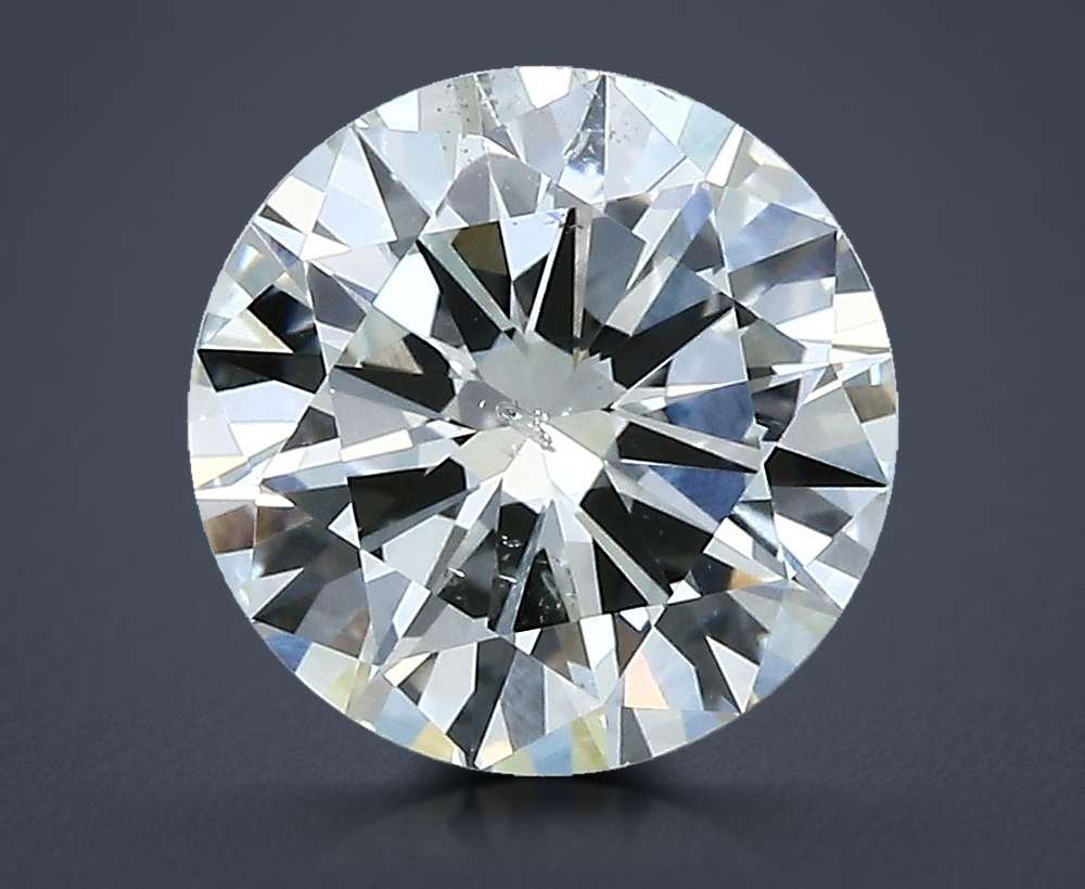 2.51 Carat Round Natural Diamond