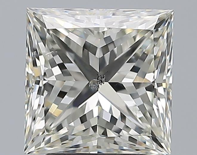 2.71ct J SI2 Very Good Cut Princess Diamond