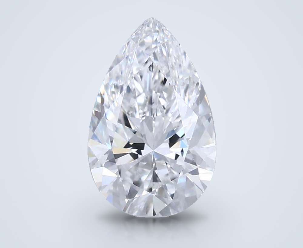 1.00 Carat Pear Lab Diamond
