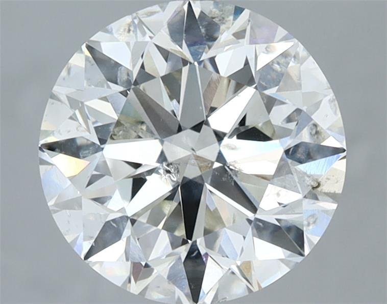 3.00ct H SI2 Very Good Cut Round Diamond