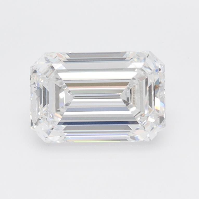 1.07ct D VVS1 Rare Carat Ideal Cut Emerald Lab Grown Diamond