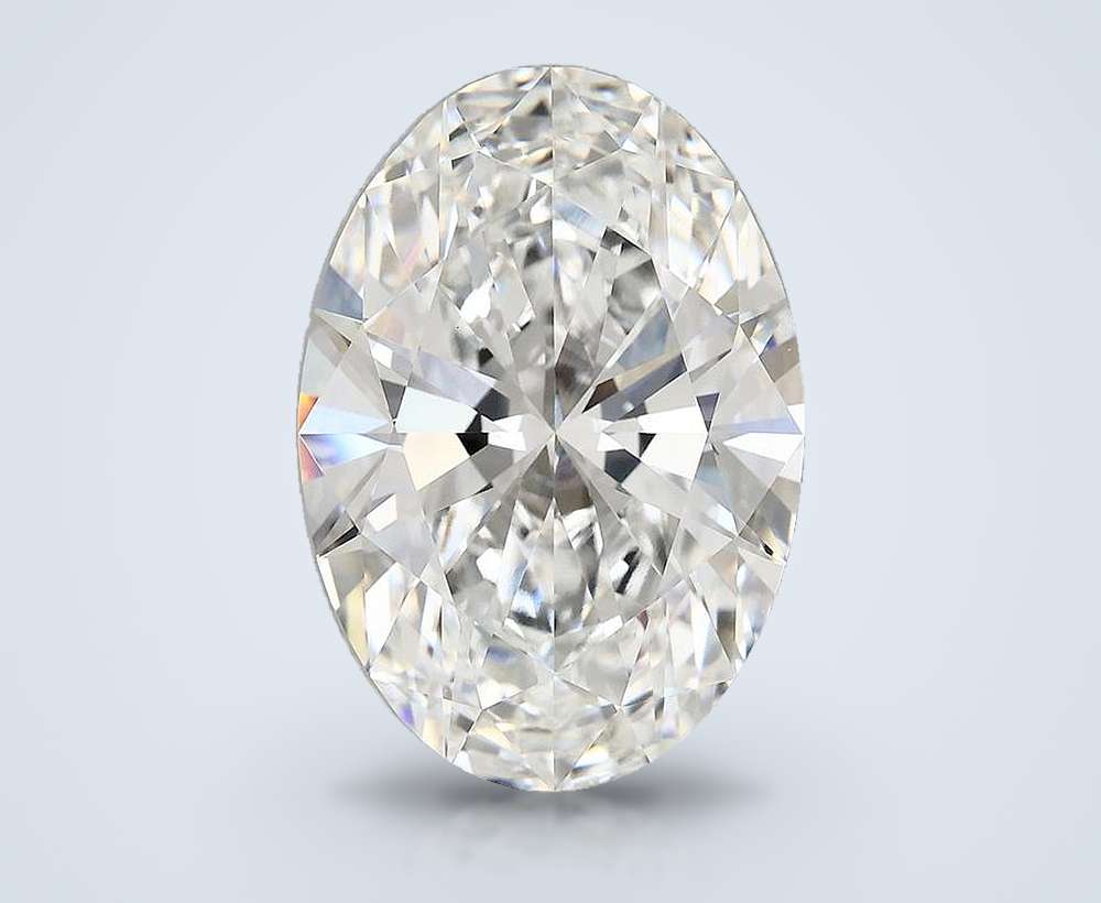 10.07 Carat Oval Lab Diamond