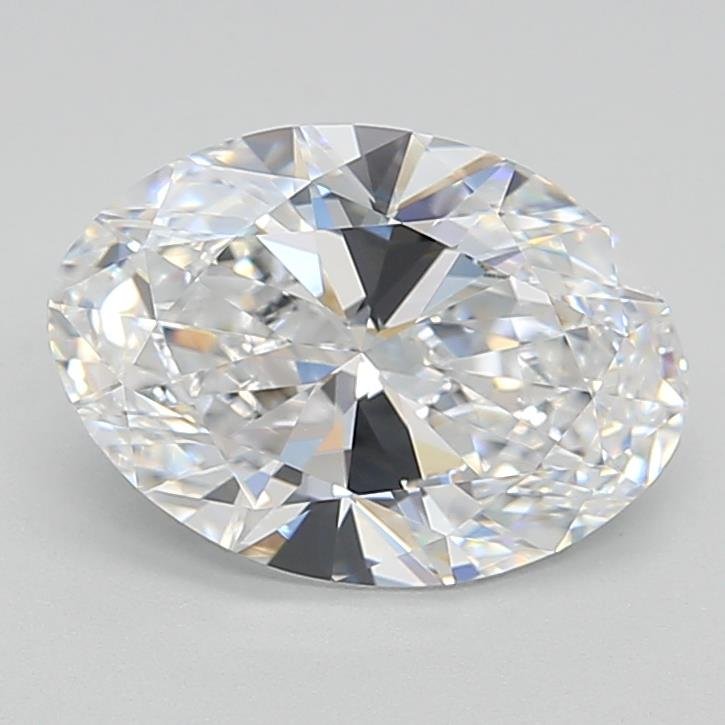 2.10ct D VVS2 Rare Carat Ideal Cut Oval Lab Grown Diamond
