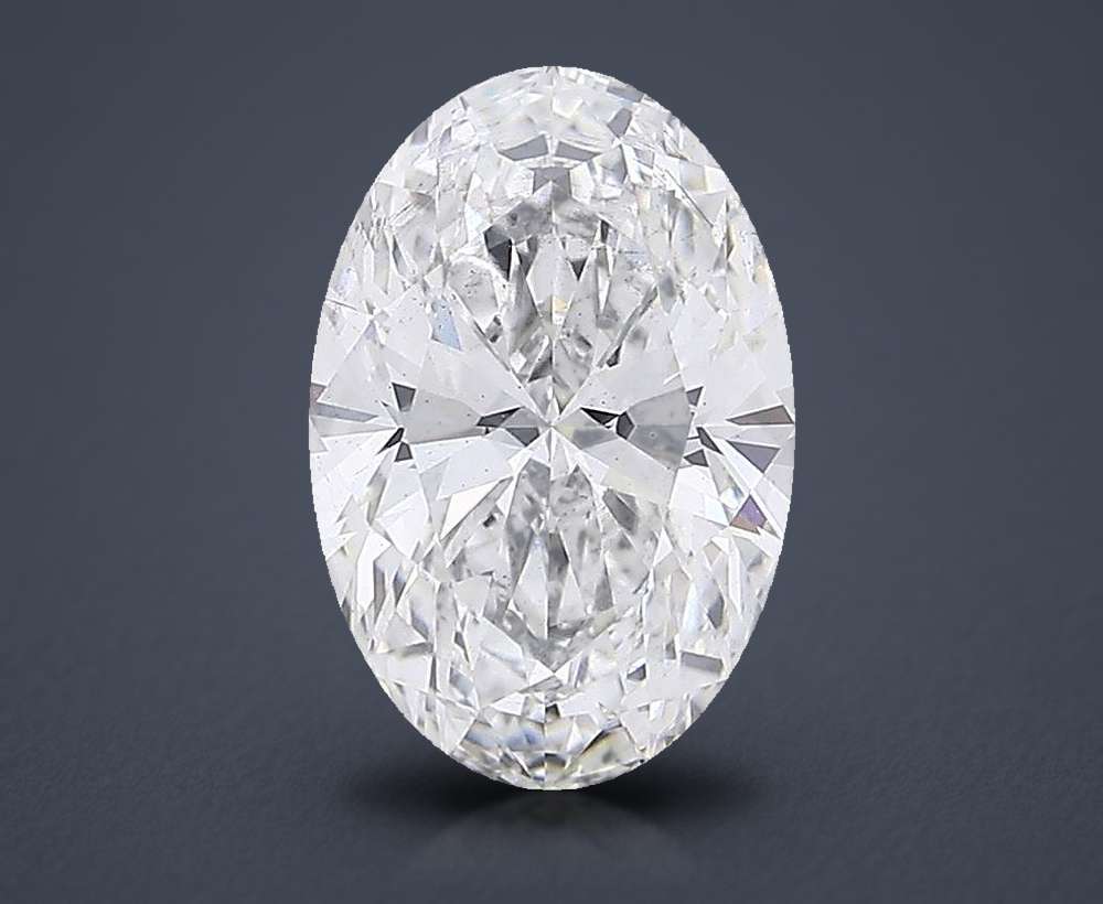 5.39 Carat Oval Lab Diamond